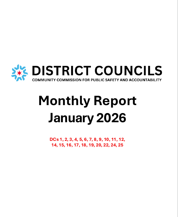 January 2026 District Council Monthly Report  
