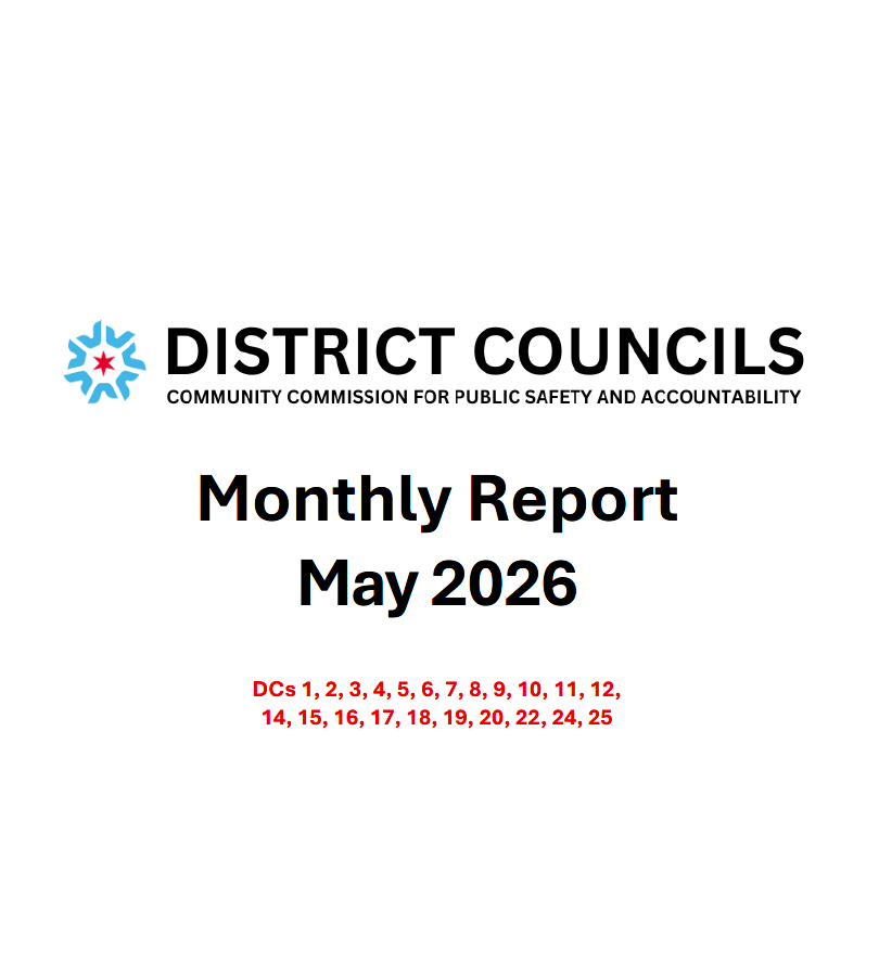 May 2026 District Council Monthly Report
