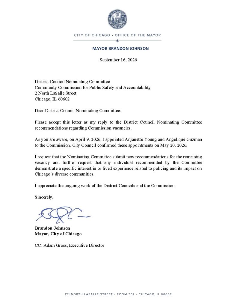 thumbnail of Mayor’s Declination of Nominees–2026–09–17
